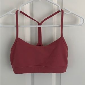 Lululemon dusty pink sports bra